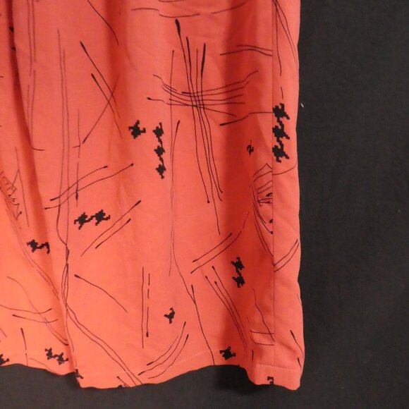 Handmade Loose Fit Abstract Print Lounge / Pajama Pants | 14 inch waist measured - Picture 16 of 16